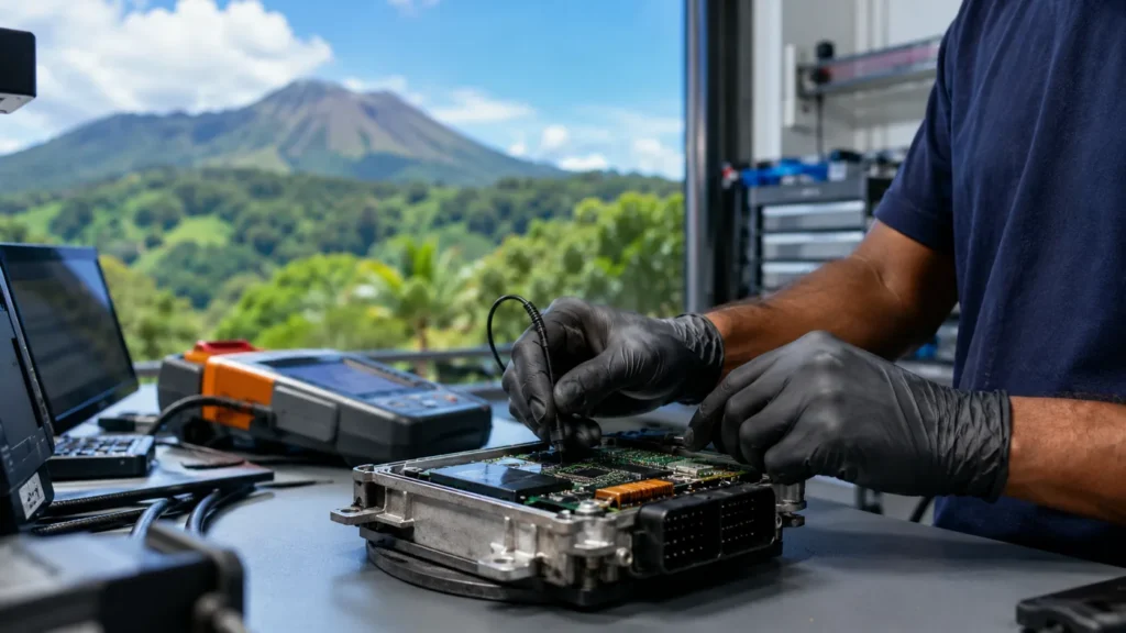 Réparation électronique et reprogrammation moteur à Basse-Terre