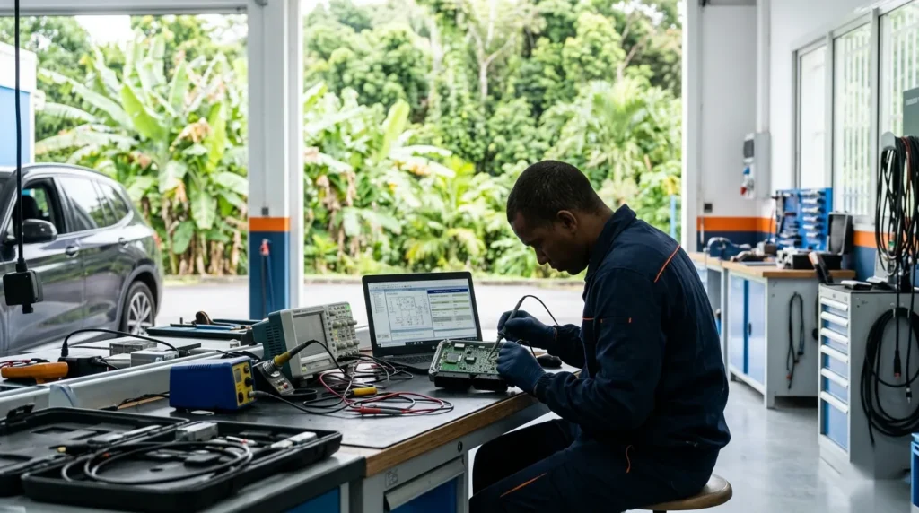 Réparation électronique et reprogrammation moteur à Capesterre-Belle-Eau