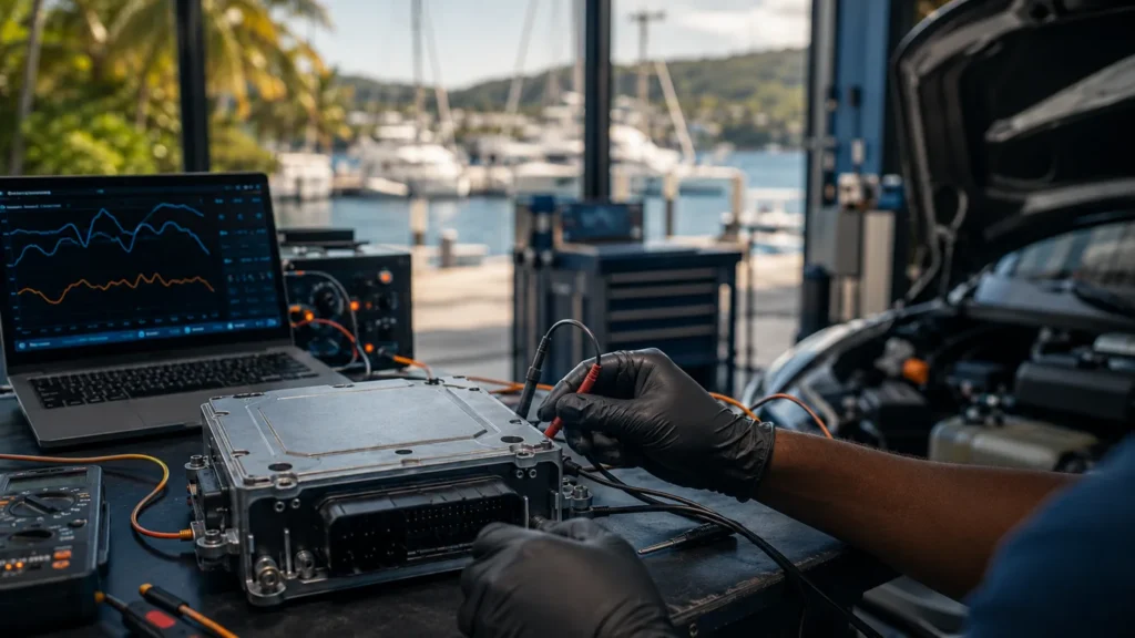 Réparation électronique et reprogrammation moteur à Saint-François